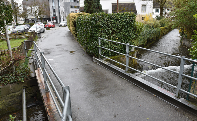 Alte Brücke über Brunnenbach muss ersetzt werden