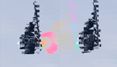 Volle Attacke in der Halfpipe: Der Qlympia-Dritte Jan Scherrer fliegt wieder