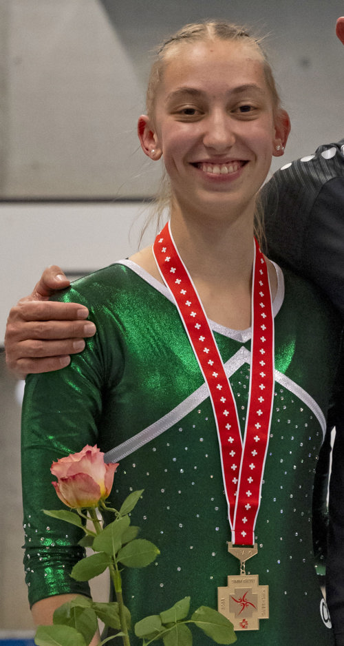 Nationale Medaillen gewonnen: Nina Langenegger.