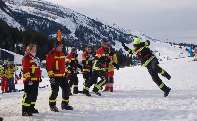 Was Odi kann, können die Feuerwehrleute fast gleich gut