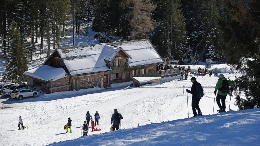 Trotz schneearmen Winters erwirtschaftete das Skihaus Gamperfin gute Umsätze.