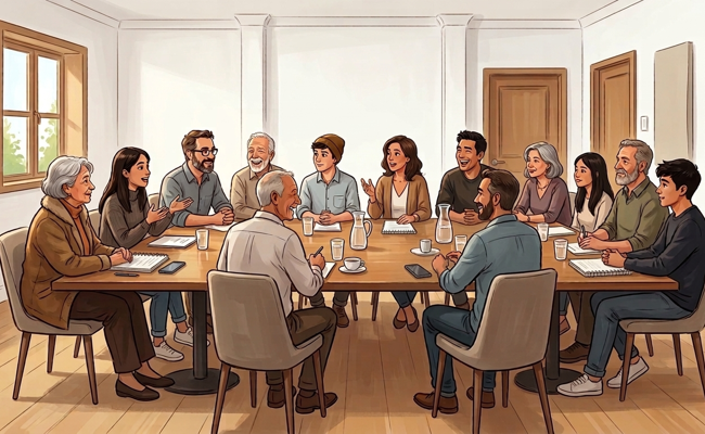 Nach 25 Abenden zeigt sich: Die Montagsgespräche sind beliebt - und können auch mal hitzig werden