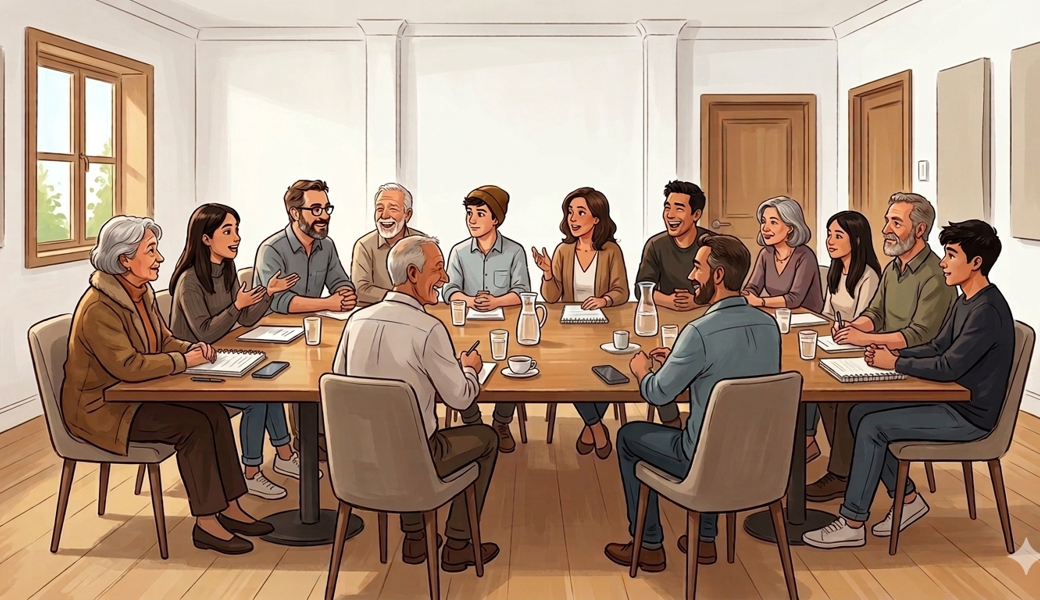 Nach 25 Abenden zeigt sich: Die Montagsgespräche sind beliebt - und können auch mal hitzig werden