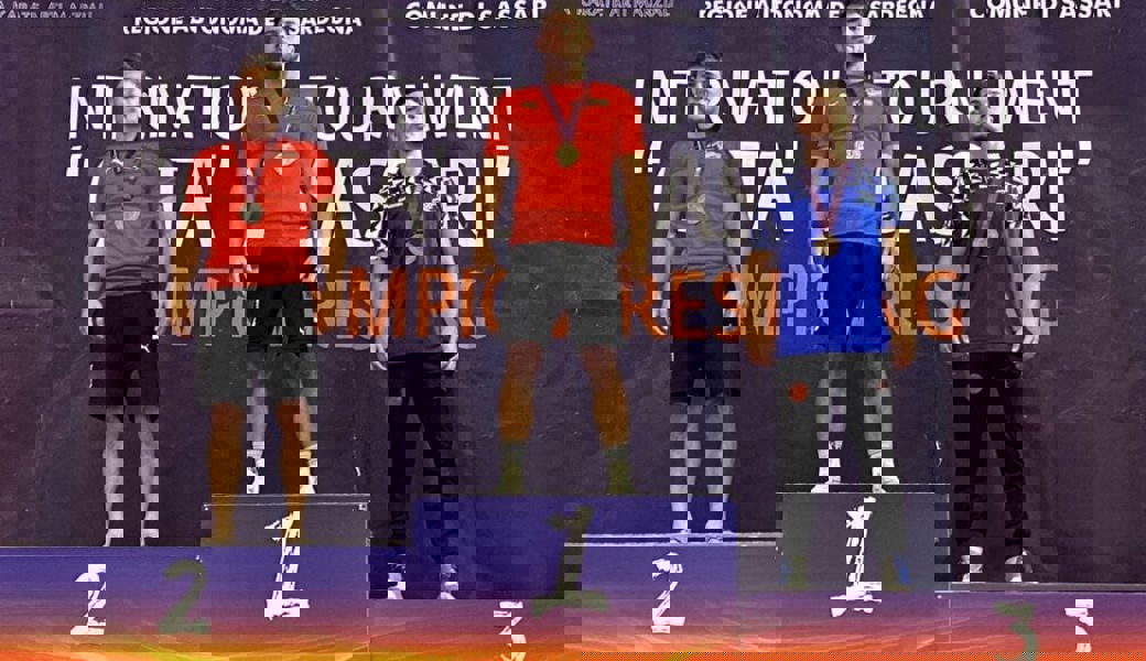  Turniersieg für Marc Dietsche (Mitte) auf Sardinien. 