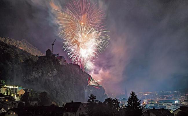 Kein Plan B für das Feuerwerk am Liechtensteiner Staatsfeiertag