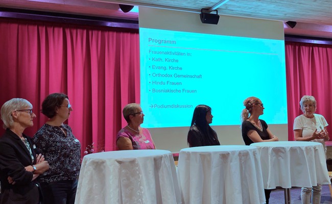 Engagierte Frauen tauschten sich am Forum aus