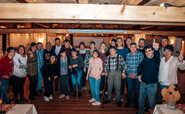 Seit 5 bis 45 Jahren im Lukashaus: Glückliche Jubilarinnen und Jubilare feierten