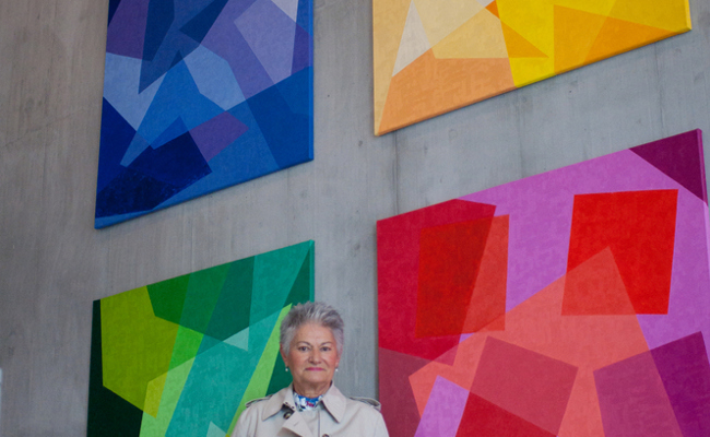 Licht und Schatten, Farbe und Form: Zwei Werdenberger Kunstschaffende in Mels