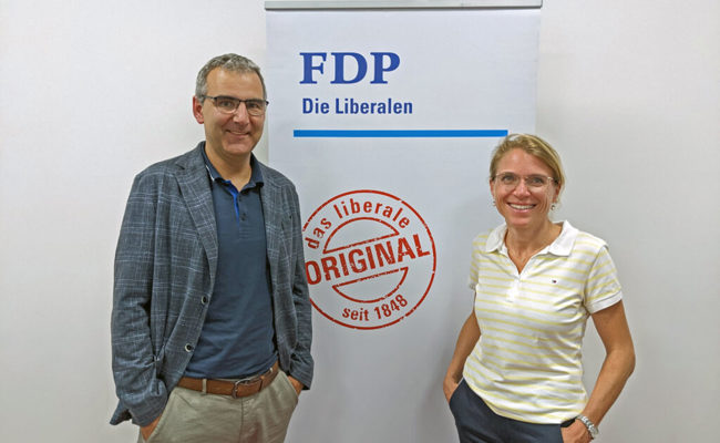 Die FDP Werdenberg hat eine neue Präsidentin: Petra Näf übernimmt das Amt von Christian Lippuner