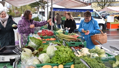 Der Freitagsmarkt startete in die neue Saison