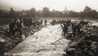 Beim Hochwasser vor 100 Jahren riefen die Sturmglocken zur Hilfeleistung
