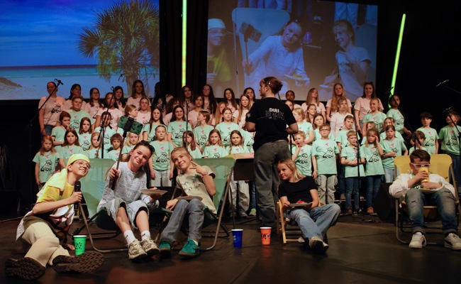 Ein gelungene Zeitreise von MiniSing Werdenberg: Die Leidenschaft der Kinder ist enorm