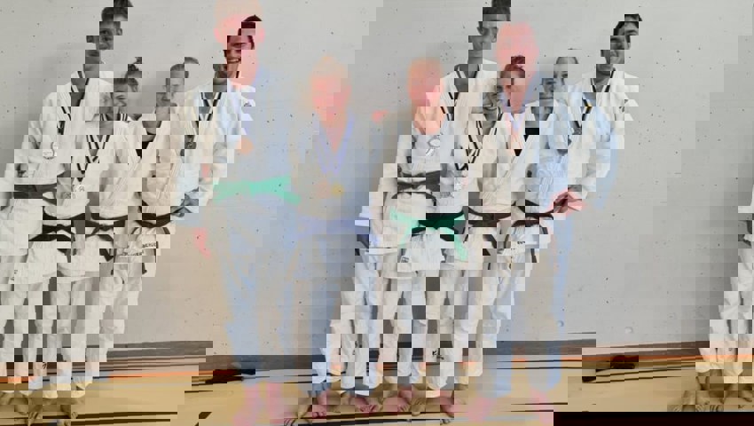  Die Buchser Delegation am Rankingturnier in Spiez. 