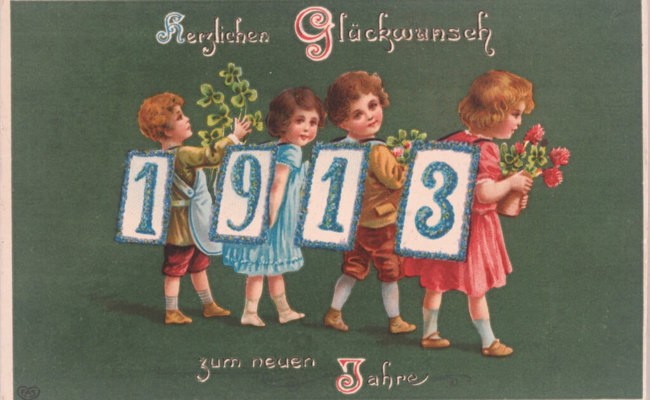 Auch um die Weihnachtszeit und gegen Ende 1912 herrschte Schneemangel