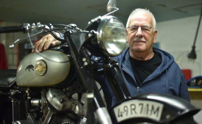 Töffschrauber Michel Schlegel «brennt» für knatternde Oldtimer