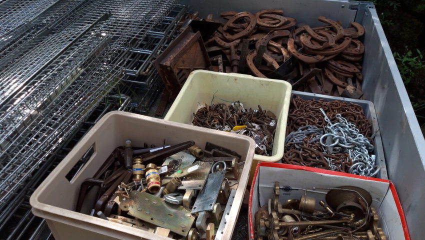  Neben Lebensmittel hinterliess der Mieter auch kiloweise Altmetall. 