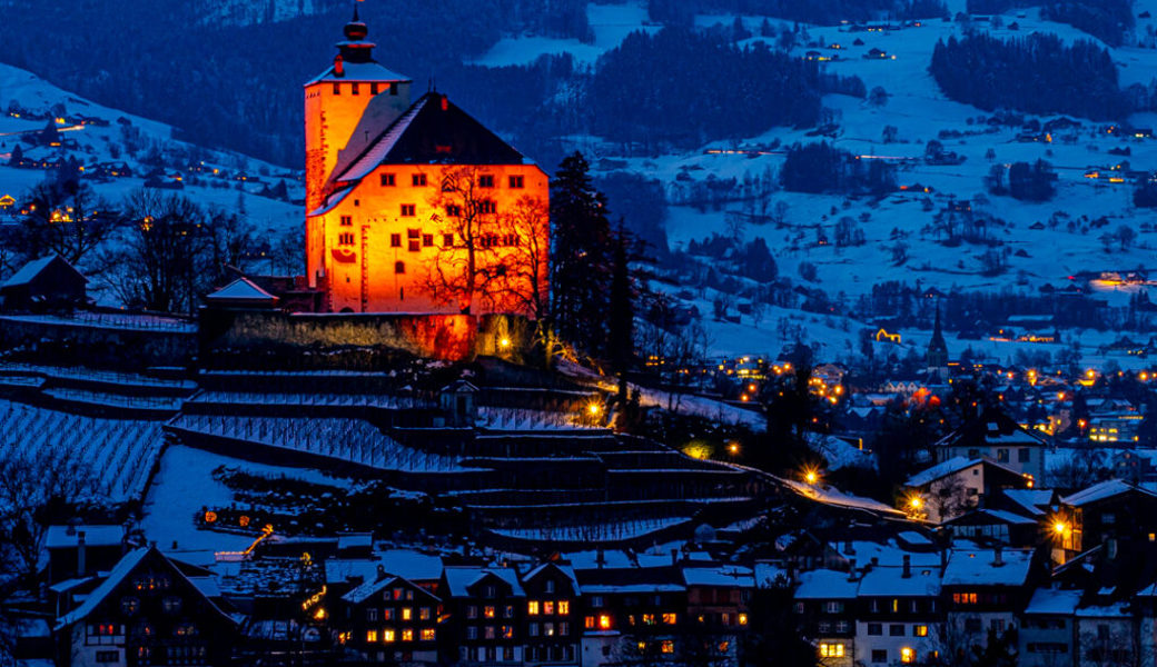  Für den Rest des Jahres wird das Schloss Werdenberg abends dunkel bleiben. 