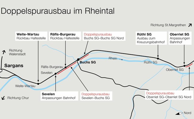Logistische Herausforderung für SBB: Totalsperre bei Bahnstrecken in der Region