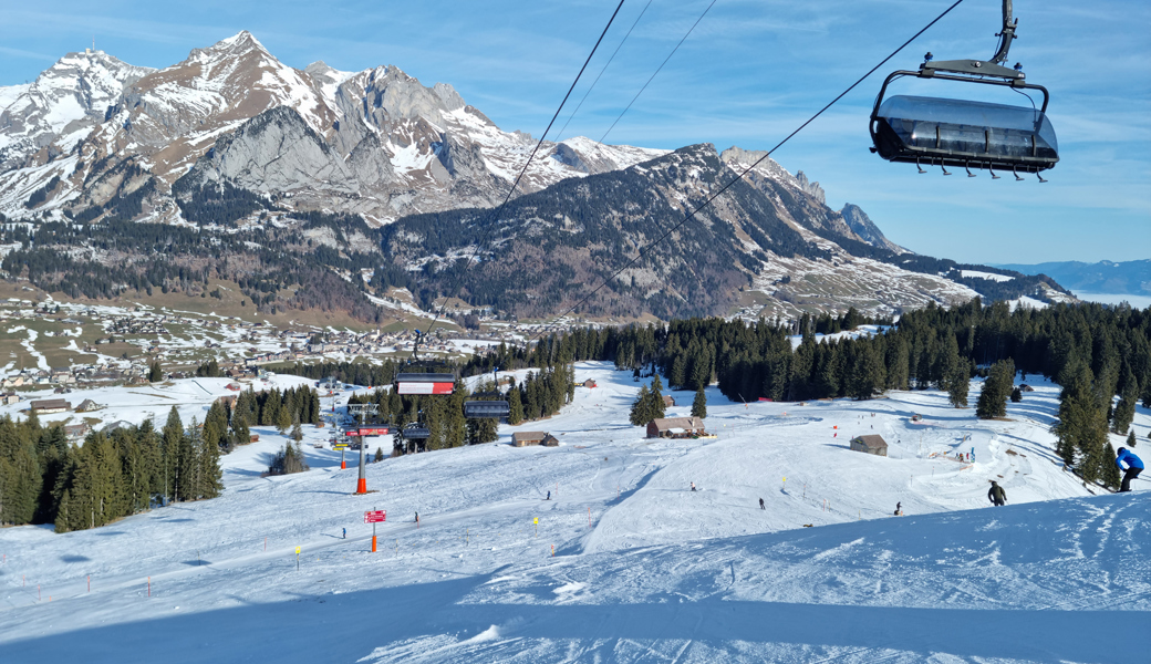 Ein Bild vom Januar – zum Saisonschluss gab es nochmals eine rechte Ladung Neuschnee.