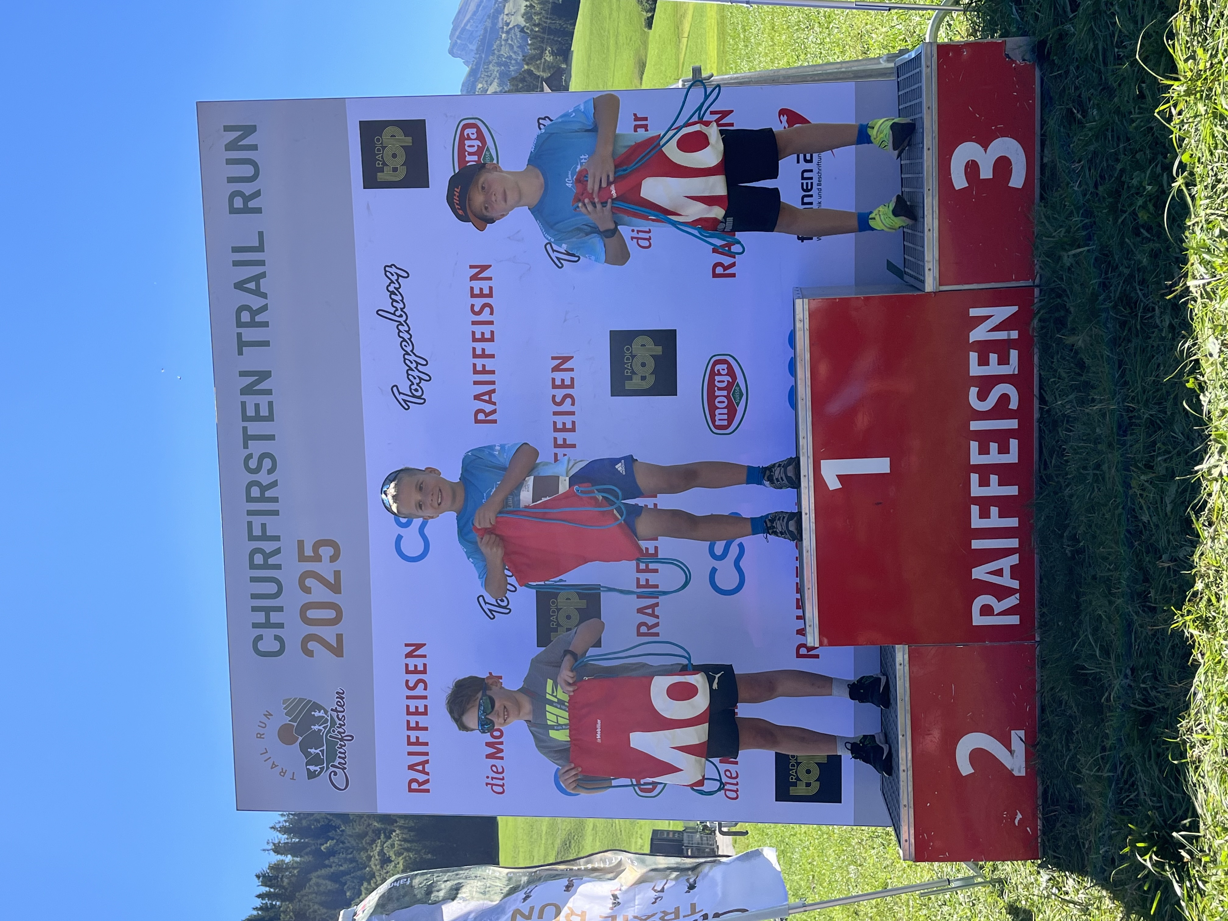 Samuel Ammann auf dem ersten, Timo Hofstetter auf dem dritten Platz.