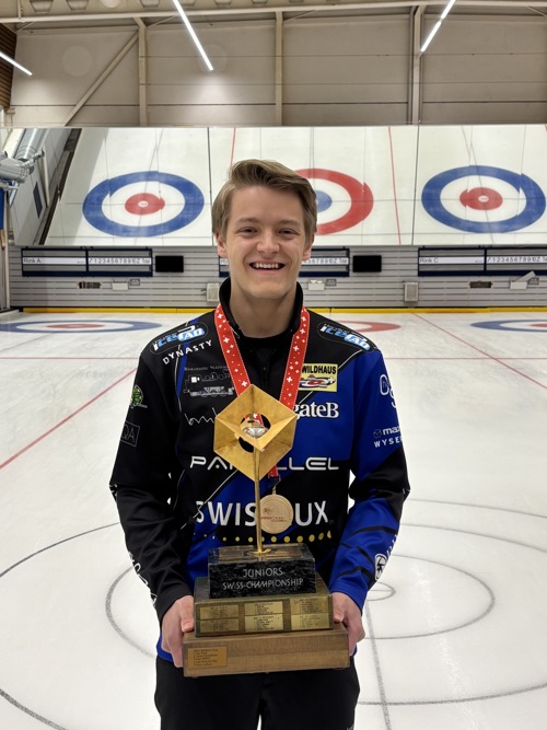 Schweizer Meister und WM-Teilnehmer: Der Wildhauser Curler Leon Wittich.