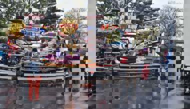 Buntes Jahrmarkttreiben: Der Regen tat der guten Stimmung keinen Abbruch