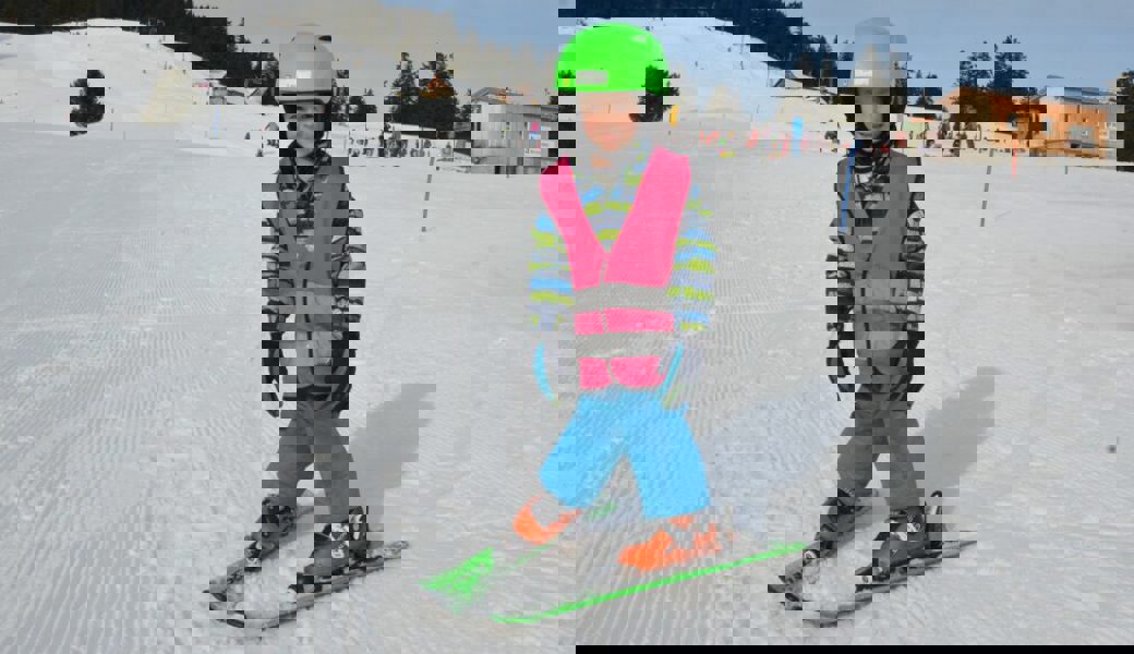  Einer der Jüngsten auf der Piste: der vierjährige Leo aus Buchs. 