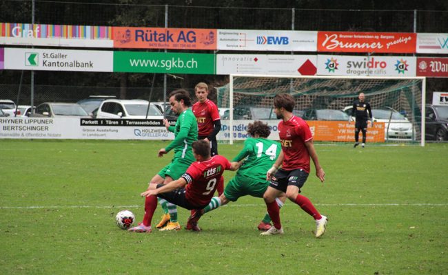 Die beiden Drittligisten FC Buchs spielen gegen Teams aus den Gruppen 1 und 2
