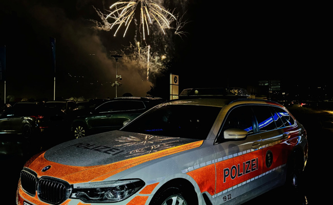Polizei meldet äusserst ruhigen Nationalfeiertag