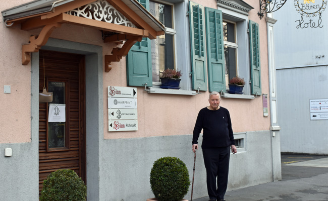 Für Karl Keinath ist der «Bären» mehr als nur ein Haus, es ist seine Heimat