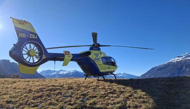 Flugschüler verunfallt bei Startversuch mit Gleitschirm