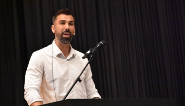 Festredner René Müller von der Digicube AG.