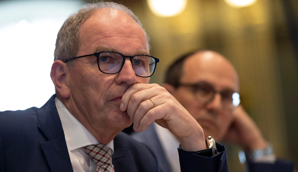 Der St.Galler Regierungsrat Bruno Damann ist Vorsteher des Gesundheitsdepartements. Der Vorschlag seines Departements für ein Gesetz zur «Impfpflicht» kam schlecht an. 