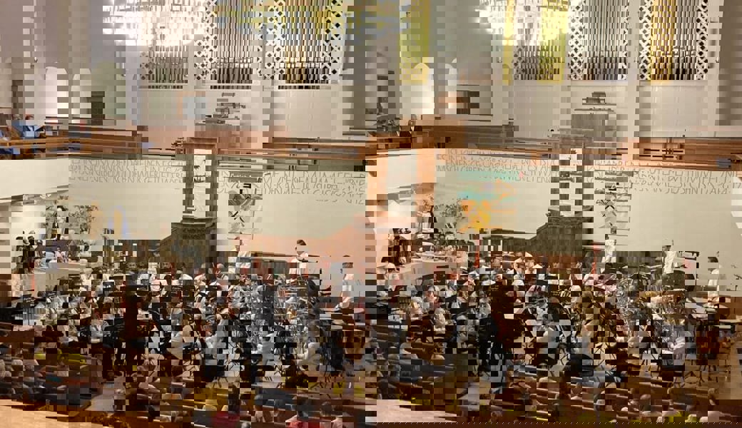  Der Musikverein Buchs-Räfis lud zum traditionellen Adventskonzert ein. 