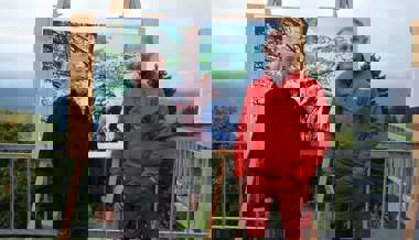 In der Gemeinde Wartau findet seit 1981 ununterbrochen ein Seilkrankurs für Forstwartlernende statt