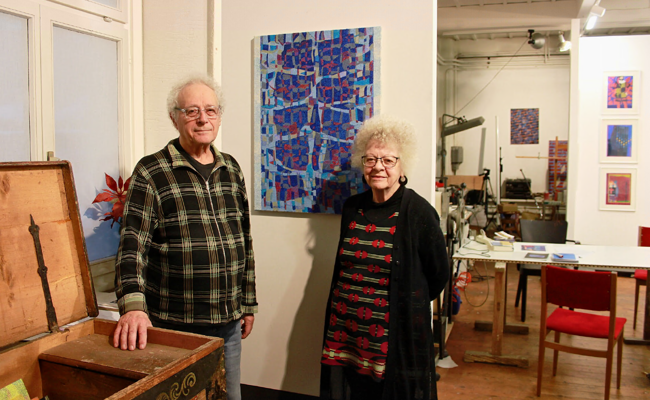 Ein halbes Jahrhundert Kunst: Walter Grässli stellt nochmals aus