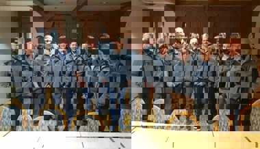 Alle Mitglieder des Jodlerklubs Bergfinkli wurden für das Durchhalten geehrt