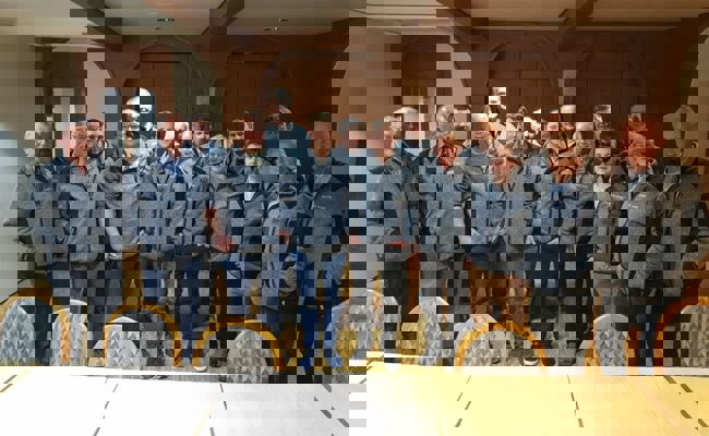 Alle Mitglieder des Jodlerklubs Bergfinkli wurden für das Durchhalten geehrt