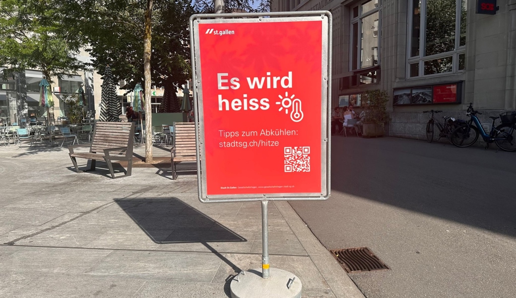 St.Galler Behörden warnen vor dem aktuellen Wetter