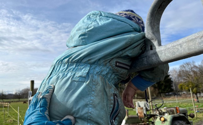 Kinderkram: Ein schöner Rücken...