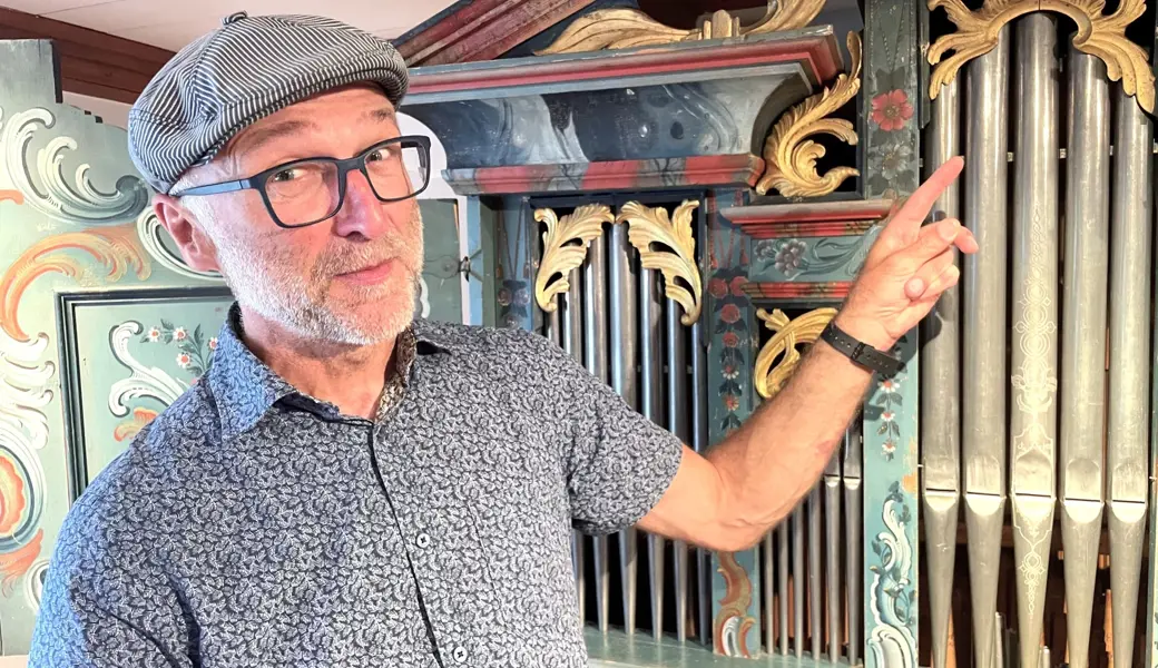 Markus Meier hat ein Buch zur Kulturgeschichte der Toggenburger Orgel geschrieben.