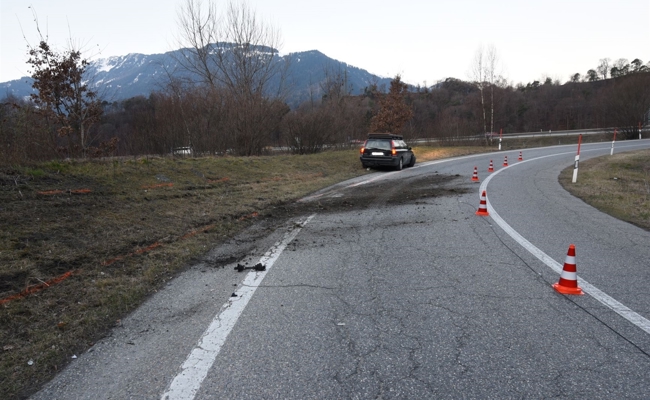 Auto gestohlen und Unfall gebaut – dann abgehauen
