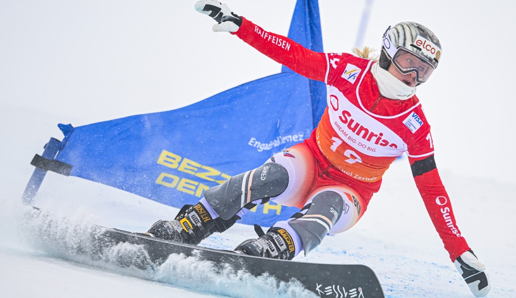 Bei ihrem letzten Auftritt im Nachtrennen von Bad Gastein wird Julie Zogg Vierte.