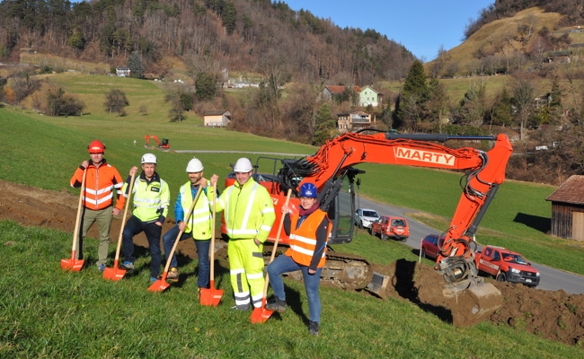 Baustart für neues Reservoir: Wasser für Weite, Plattis und Fontnas