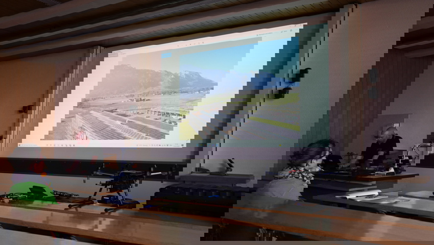  Die beim Üben aufgenommenen Bilder wurden anschliessend ausgewertet. 