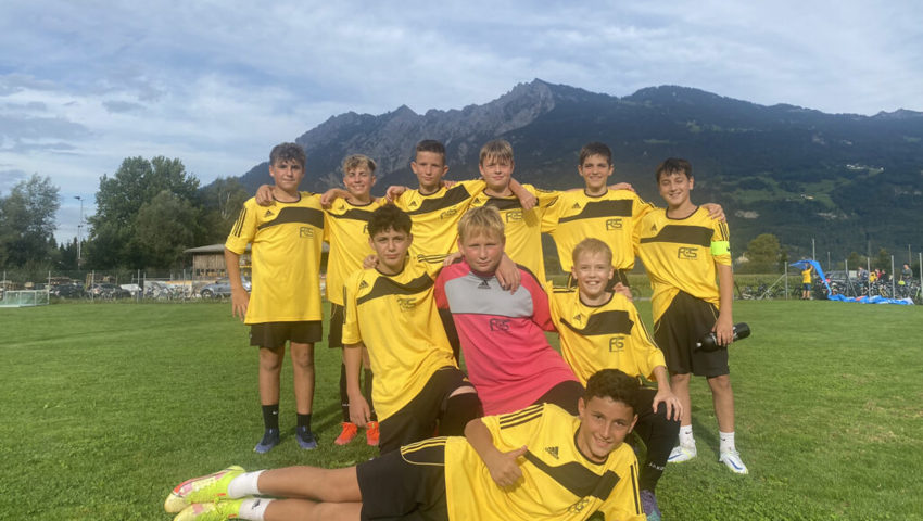  Heimsieg für Sevelens Knaben der 1. Oberstufe. 