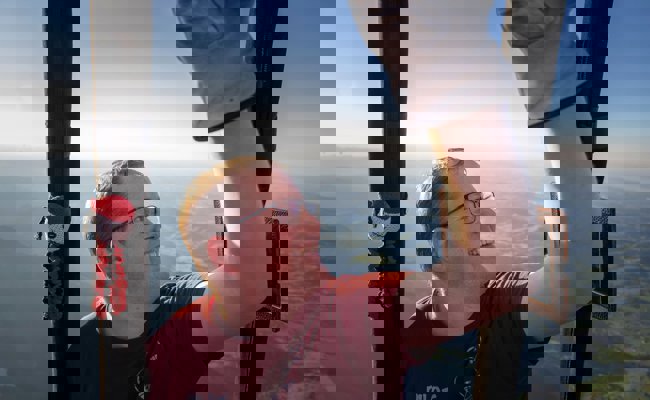 Mit Ballonpilot Stefan Heuberger über den Säntis bis nach Liechtenstein