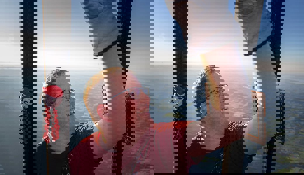 Mit Ballonpilot Stefan Heuberger über den Säntis bis nach Liechtenstein