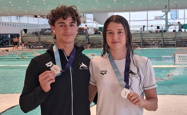 Nola Menzi ist Schweizer Meisterin über 50 Meter Brust