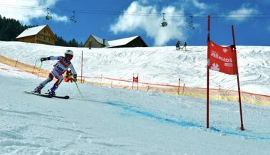 Der Ski-Nachwuchs wurde gefordert: Rennspektakel auf der Hoxperen-Piste